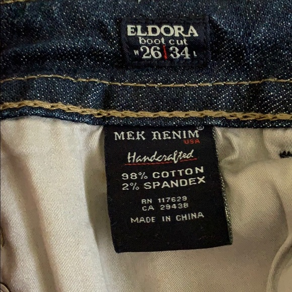 MEK Denim Jeans - Capris - EUC - Picture 5 of 8